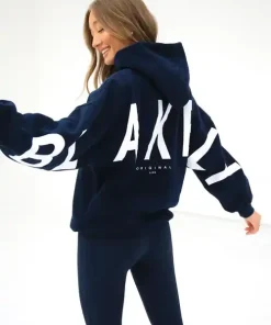 Blakely Active Isabel Hoodie-Navy Blue