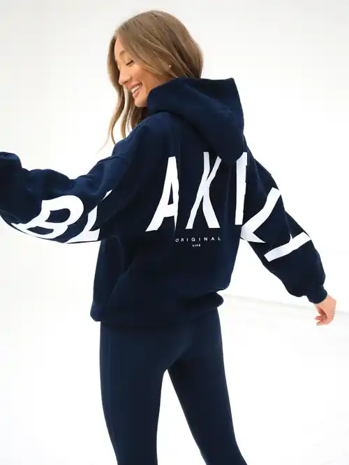 Blakely Active Isabel Hoodie-Navy Blue