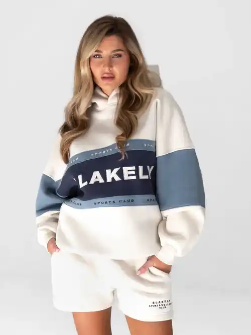Blakely Alpine Oversized Hoodie-Light Blue