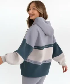Blakely Alpine Oversized Hoodie-Stone