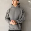 Blakely Anchor Relaxed Hoodie-Charcoal