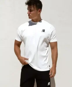 Blakely Apex Linear T Shirt-White