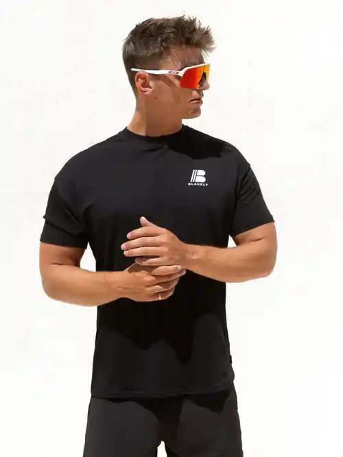 Blakely Apex Training T Shirt-Black