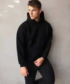 Blakely Blkly Relaxed Hoodie-Black