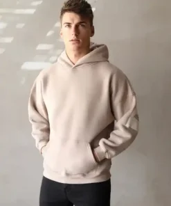 Blakely Blkly Relaxed Hoodie-Tan