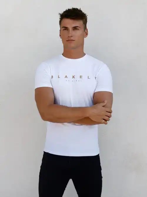Blakely Goldstone T Shirt-White