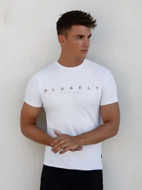 Blakely Goldstone T Shirt-White