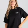 Blakely Heritage Oversized T Shirt-Black
