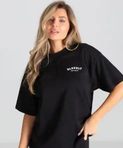 Blakely Heritage Oversized T Shirt-Black