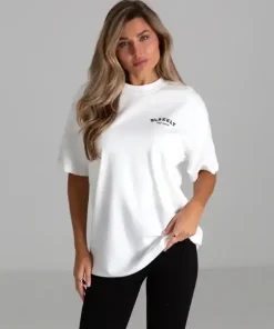 Blakely Heritage Oversized T Shirt-White