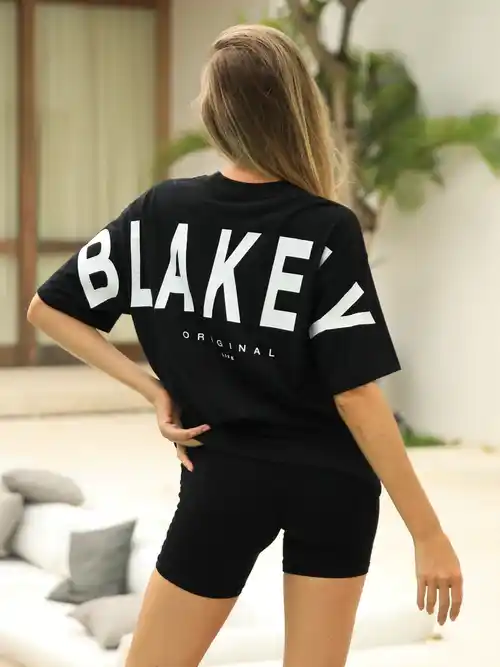 Blakely Isabel Tee-Black