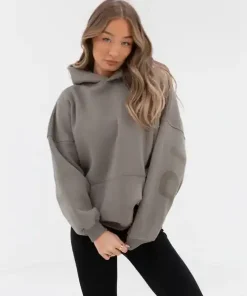 Blakely Isabel Tonal Hoodie-Safari Green