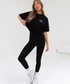 Blakely Italia Oversized T Shirt-Black