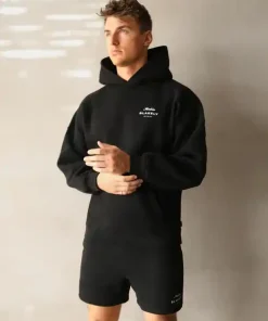 Blakely Italia Relaxed Hoodie-Black