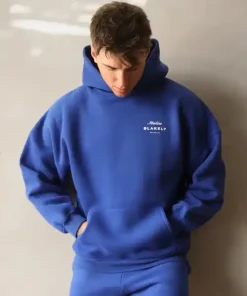 Blakely Italia Relaxed Hoodie-Cobalt Blue