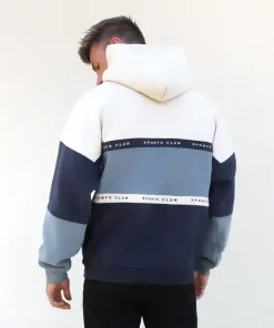 Blakely Mens Alpine Relaxed Hoodie-Light Blue