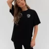 Blakely Milano Oversized T Shirt-Black
