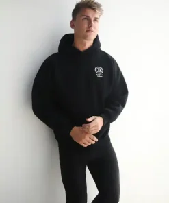 Blakely Milano Relaxed Hoodie-Black