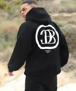 Blakely Milano Relaxed Hoodie-Black