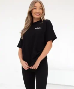 Blakely Monaco Oversized T Shirt-Black