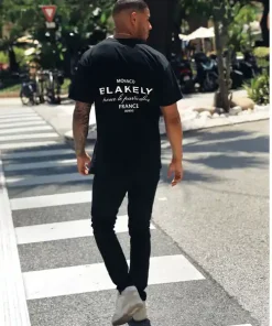 Blakely Monaco Oversized T Shirt-Black