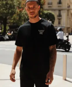 Blakely Monaco Oversized T Shirt-Black