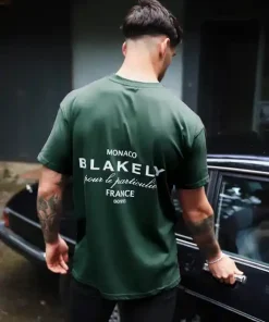 Blakely Monaco Oversized T Shirt-Green