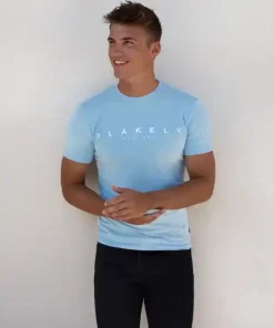 Blakely Ocean T Shirt-Blue