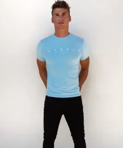 Blakely Ocean T Shirt-Blue