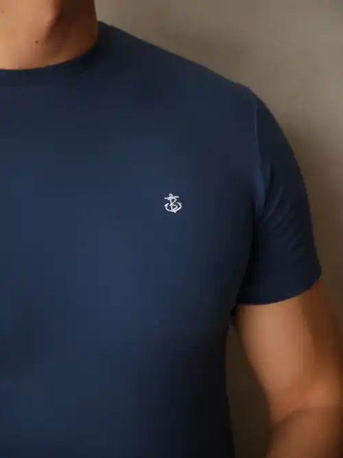 Blakely Pescara T Shirt-Navy