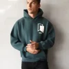Blakely Revolve Hoodie-Teal Green