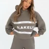 Blakely Serena Oversized Hoodie-Safari Green