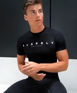 Blakely Torcross T Shirt-Black