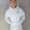 Blakely Training Club Hoodie-Marl White and Black