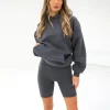 Blakely Womens Isabel Hoodie-Charcoal