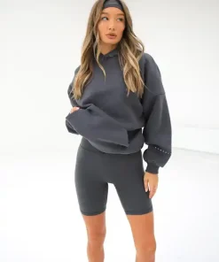 Blakely Womens Isabel Hoodie-Charcoal