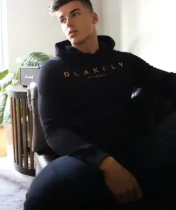 Blakely vatolla Hoodie-Black