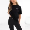 Oversized Training T Shirt-Black