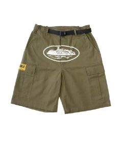 Corteiz-Alcatraz-Cargo-Shorts-Khaki-Green