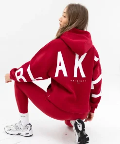 Isabel Oversized Hoodie Red
