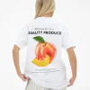 Pia Peach Oversized T-Shirt