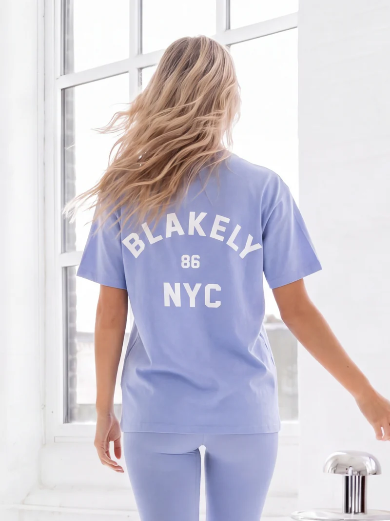 Blakelu NYC Oversized Cloudy Blue Shirts 2