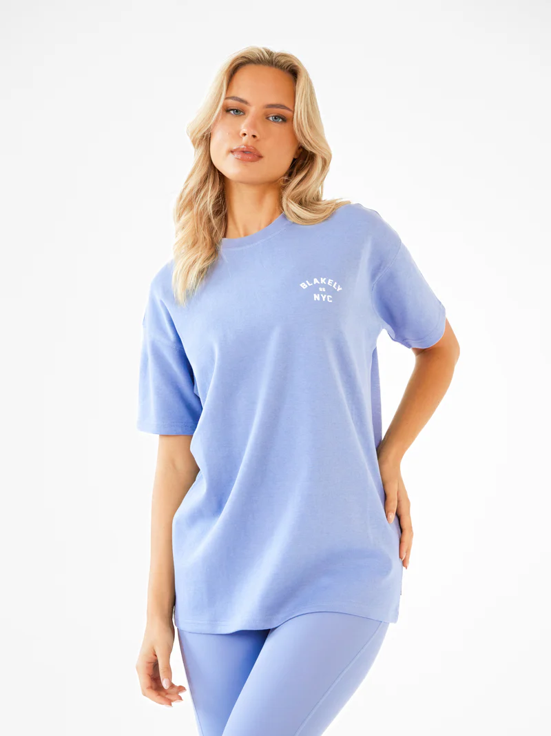 Blakelu NYC Oversized Cloudy Blue Shirts