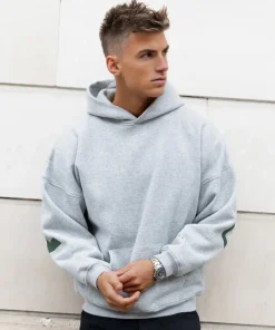 Blakely Idris Oversized Grey Hoodie