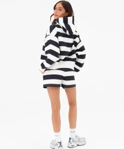 Blakely Molly Striped Navy Hoodie 2