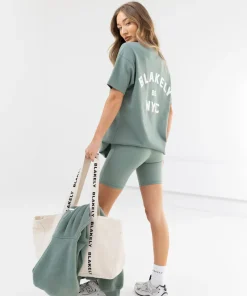 Blakely NYC Oversized Sage Green Shirts 2