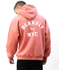 Blakely NYC Relaxed Coral Hoodie 2