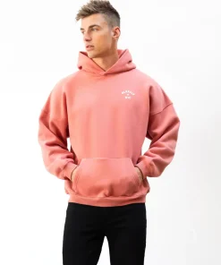 Blakely NYC Relaxed Coral Hoodie