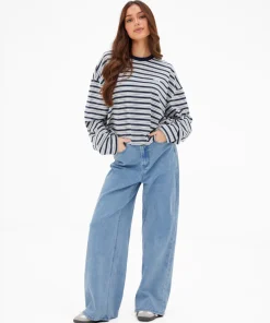 Blakely Sasha Stripe Black Shirts