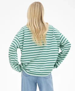 Blakely Sasha Stripe Green Shirts 2